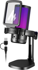MAONO USB Gaming Microphone – RGB Condenser Mic with Mute & Gain for PC/PS5/Stre picture