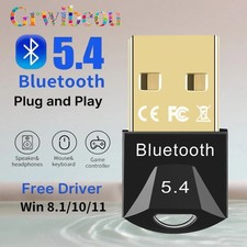 USB Bluetooth 5.0 Wireless Stereo Audio Music Adapter Dongle Receiver For TV PC picture
