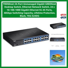 High-Performance 24-Port Gigabit Desktop Switch with 48Gbps Capacity - TEG-S24DG picture