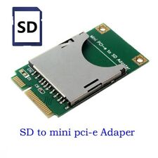 Mini PCI-E to SD SDHC TF MMC Memory Card Reader Adapter as SSD PA-MR04 picture