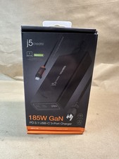 j5 Create 185W GaN PD 3.1 USB-C 3-Port Charging Dock NEW picture