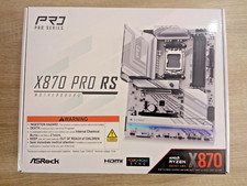 NEW ASRock X870 PRO RS Socket AM5 AMD X870 DDR5  Motherboard -  picture