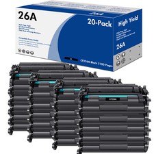 20PK CF226A 26A Black Toner Cartridge for HP LaserJet Pro M426fdn M426fdn picture