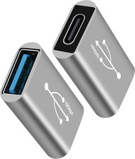 Adaptador USB 3.0 a USBC 3.1 2pieza Transferencia 10Gbps TipoC a A OTG Laptop PC picture