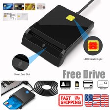 USB 2.0 Smart Card Reader DOD Military CAC Common Access-Bank card-ID for Mac OS picture