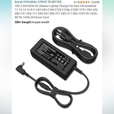 Easy style 65W 19v 3.42A laptop adapter with charger picture
