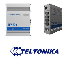 Teltonika TSW200000010 Model TSW200 Industrial Unmanaged POE+ Switch, 8X PoE ... picture