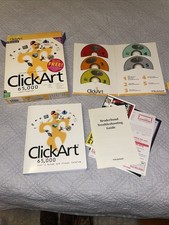 Vintage Broderbund ClickArt 65000 User's Guide And Visual Catalog picture