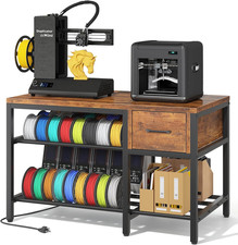 3D Printer Stand with Filament Storage – Heavy Duty Metal 3D Printer Table with picture