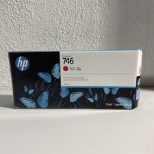 HP 746 Magenta Ink 300ml DesignJet P2V78A - Sealed Box Exp. 08/2026 New OEM picture