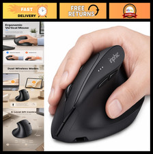 Ergonomic Wireless Vertical Mouse 12800 DPI Rechargeable, Comfort Grip, Precisio picture