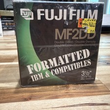 Fujifilm MF2DD Double Sided/Double Density Floppy Disks 3 1/2