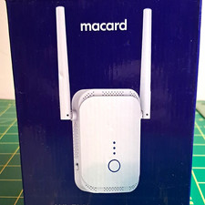 macard N300 Wi-Fi Range Extender 300 Mbps 2.4GHz Dual External Antennas picture