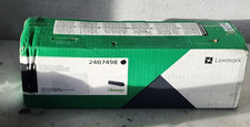 Lexmark 24B7498 Black Toner Cartridge Genuine New Sealed Box picture