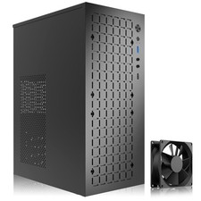 TGDGAMER MATX Micro ATX Case, High Airflow Slim PC Case with 80mm BLACK picture
