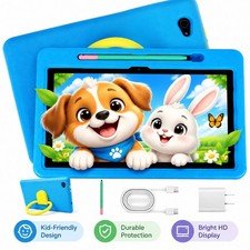 Android 16 Kids Tablet HD 10 Inch Bundle Stylus&Case, 24GB RAM 64GB ROM 1TB picture
