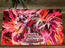 YGO Playmat Scarred Red Dragon Archfiend TCG CCG Mouse Pad Card Game Play Mat picture