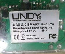 LINDY 42999 USB 2.0 SMART HUB PRO 2/PK (R3S9.1B3) picture