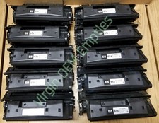 10 Virgin Genuine Empty HP 61X Laser Toner Cartridges  C8061X picture