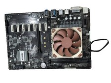 ASRock H110 Pro BTC 13GPU Motherboard Comes With Noctua Cooler Intel 7th Core i3 picture
