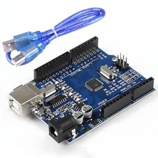 UNO R3 Board ATmega328P with USB Cable(Arduino-Compatible) for Arduino, Input... picture