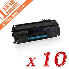 10 PK CF280A 80A Black Laser Toner Cartridge for HP LaserJet Pro 400 M401dn M425 picture