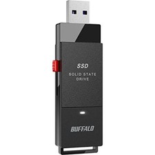 Buffalo External SSD 1TB USB3.2 Gen1 Stick portable Type cable-less PS4 PS5 TT picture