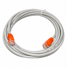 Ethernet CROSSOVER Network Cable RJ45 CAT5e 14FT picture