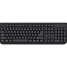 ARABIC 101 AND ENGLISH BILINGUAL KEYBOARD BLACK (aekey) picture