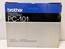 Genuine Brother PC-101 Printing Cartridge Plain Paper Fax New In Box picture
