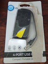 Onn High-Speed Transmission 4-Port 2.0 Technology Usb Hub, Black picture