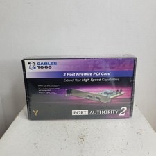 Port Authority 2 Port FireWire PCI Card Cables to Go 1394 picture