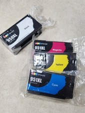 Lot OF 4  GPC Image SEALED  951XL & 950 XL Cyan Yellow Magenta Ink picture