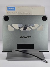 BENFEI Laptop Stand with USB C 6-in-1 Docking Station - HDMI 4K@60Hz, Grey  picture