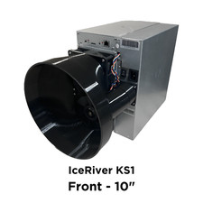 IceRiver Front + PSU 10 Inch Fan Shroud Silencer KAS KS1 Silencer Cooling Inline picture