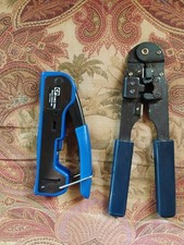 RG6/RG59 Cable compression tool and 8P8C RJ45 Crimping tool. 2 for 1 deal. picture