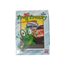 3D FROG FRENZY PC COMPUTER GAME VINTAGE 1999 UNOPENED picture