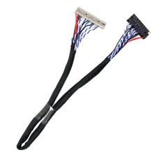 LVDS LCD Panel Cable DF14 20Pin 1Ch 8Bit Video Interface Connector for Screen picture