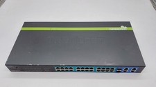 Trendnet TPE-224WS 28-Port 10/100 Mbps Web Smart PoE+ Switch 100 Mbps Speed picture