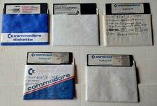 Commodore 64 Software Flight Simulator II, Easy script, Learn Alphabet ~FREE S/H picture