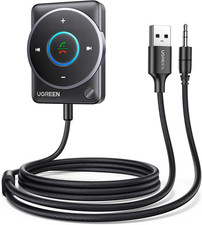 UGREEN Bluetooth 5.4 Aux Car Adapter, [Enhanced Connection & Noise Cancellation] picture