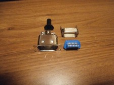 14 PIN CENTRONICS MALE CABLE MOUNT CONNECTOR,SOLDER,W/METAL COVER,57-30140,NEW picture
