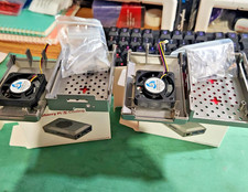 2X Raspberry Pi 5 Plastic Case with Temperature Controlled Cooling Fan picture