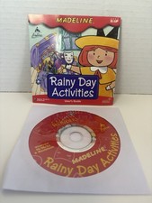 Madeline Rainy Day Activities PC MAC CD learn to paint color draw shapes - READ picture