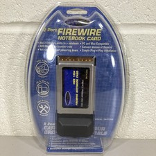 Dynex IEEE 1394 Firewire Notebook Card DX-FC202 PC Modem 100/200/400Mbps Cardbus picture