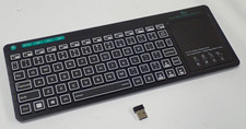 REAL INTERNET IDEA RII RT518S DUAL MODE MULTIMEDIA KEYBOARD QWERTY In 5V TESTED picture
