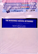 COMMODORE 64/128 -- THE INCREDIBLE MUSICAL KEYBOARD (SIGHT & SOUND - DISK) picture