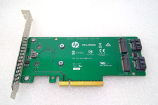 HPE 759505-001 Dual Drive M.2 SATA Riser Card 759238-001 HP Browning Full Height picture