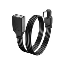 JSADZKJ 90 Degree USB C Male to A Female OTG Cable Right Angle Type C to...  picture