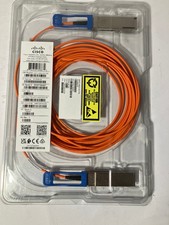 Genuine Cisco QSFP-H40G-AOC7M Fiber Cable 7 meters with Hologram in clamshell picture